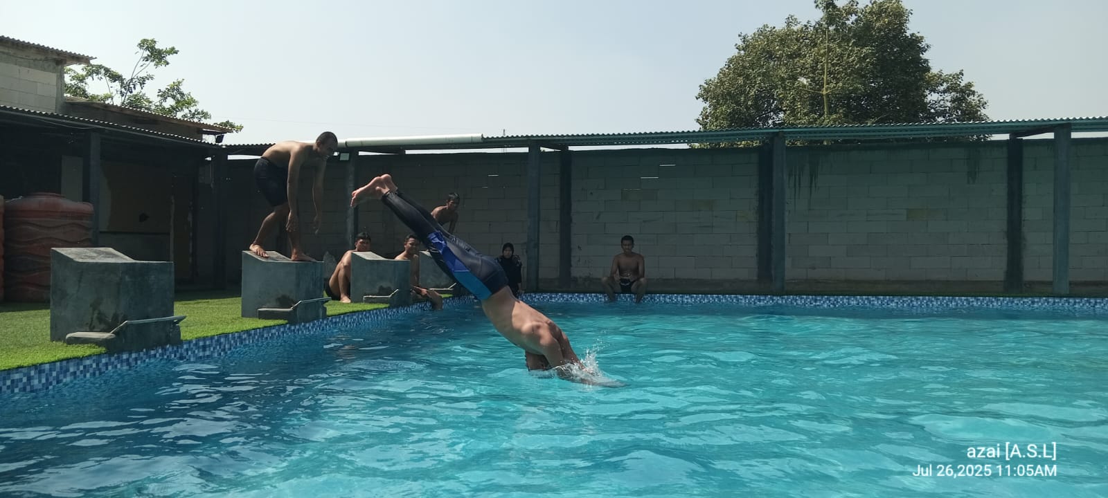 kolam 'Atlet'